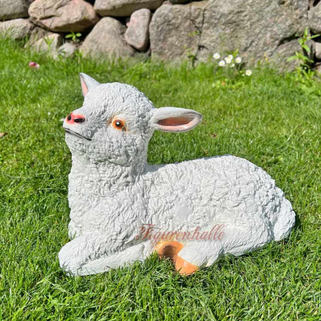 Lamb Figurine, Garden Figurine