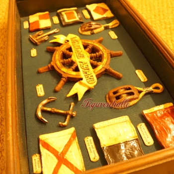 Preview: Flagge Foxtrott Deko Seefahrt