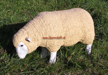 Sheep figure eating