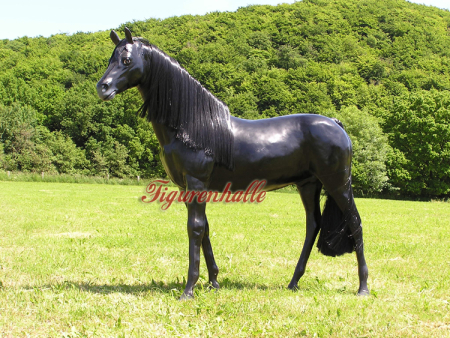 Preview: Schwarzes Pferd Figur