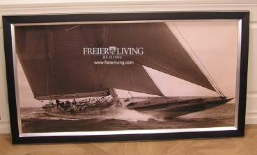 Großes Segelschiff Wandbild