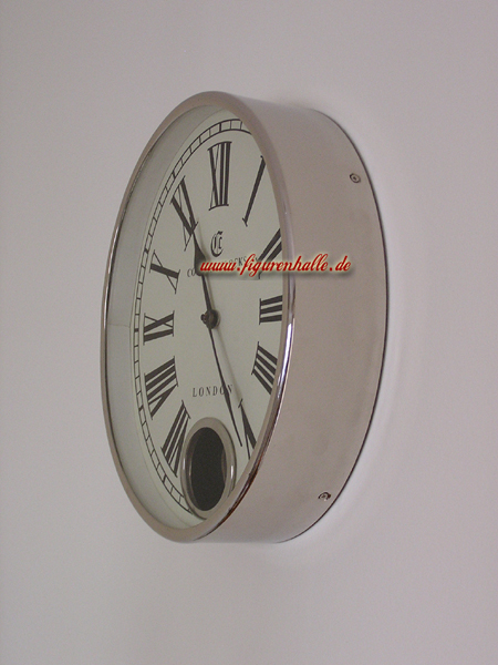 Nostalgie Pendeluhr Chrom