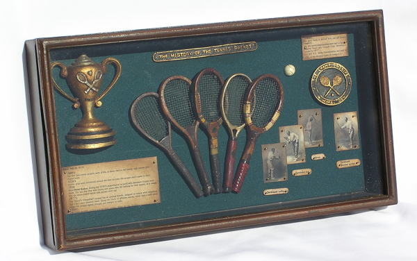 Tennis Antik Dekoration