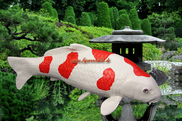 Koi Kohaku Figur