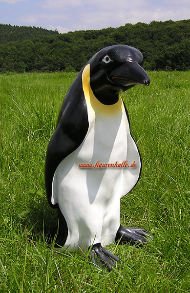 Antarktis Pinguin Statue