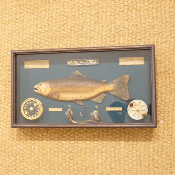 Fly fishing decoration