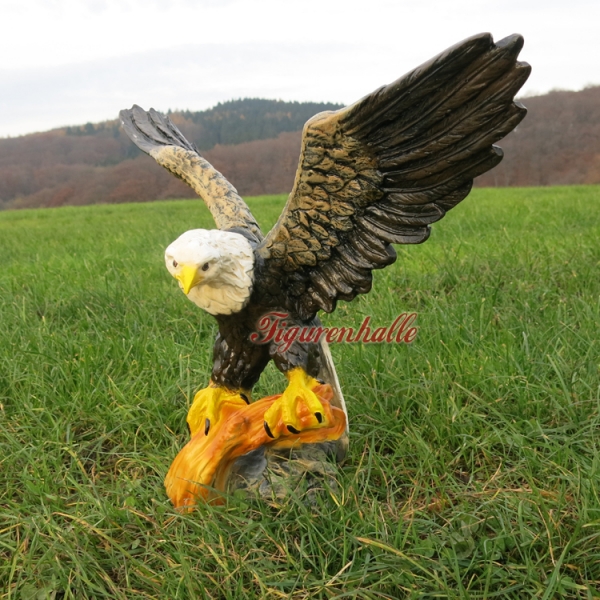 Bald eagle figure