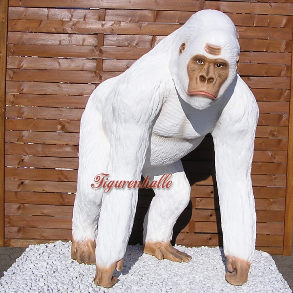 White Gorrila figure
