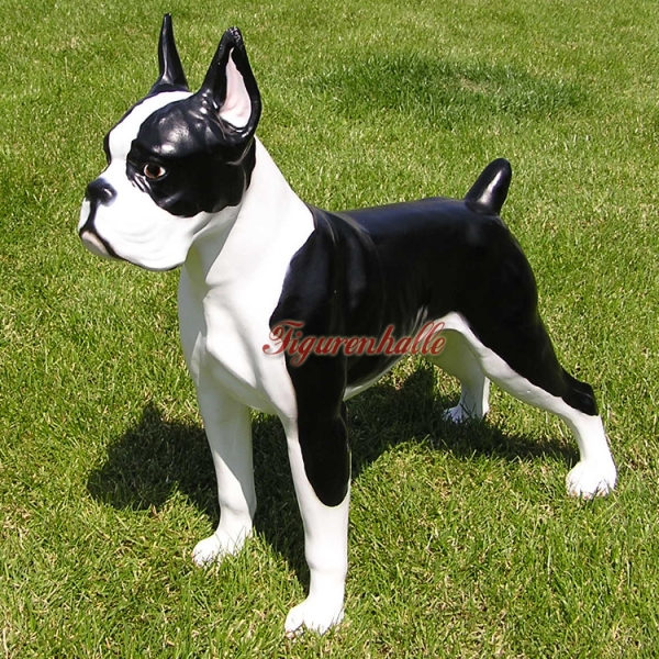 Boston Terrier figurehead