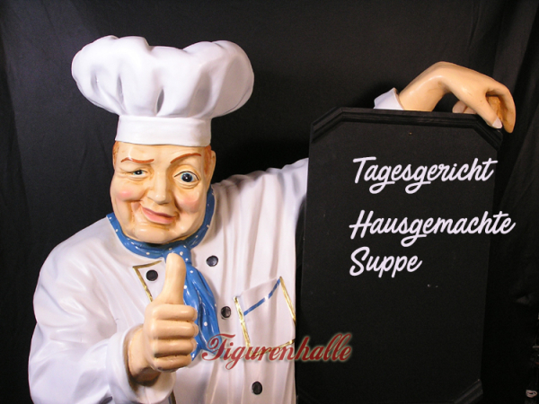 Restaurant Werbeaufstellfigur