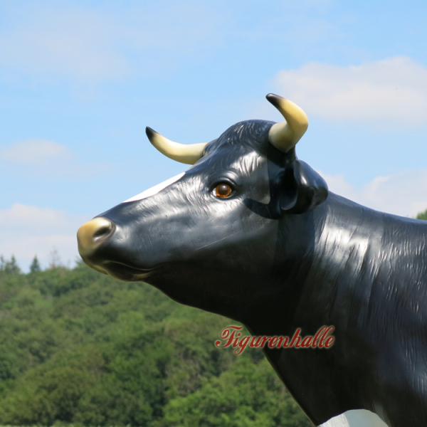 Werbeaufsteller Kuh Figur