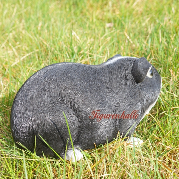Dekoration Langhaar Merschweinchen Dekofigur