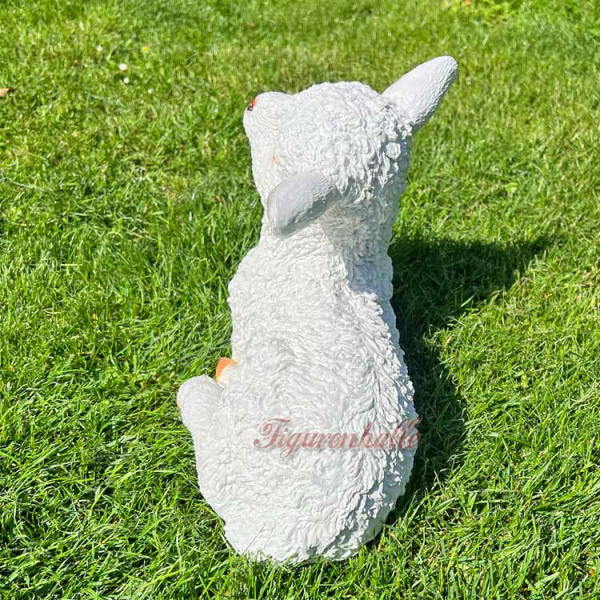 Lämmchen Aufstellfigur liegend