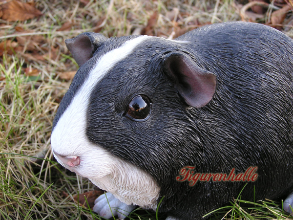 Decoration long hair guinea pig decorative figure