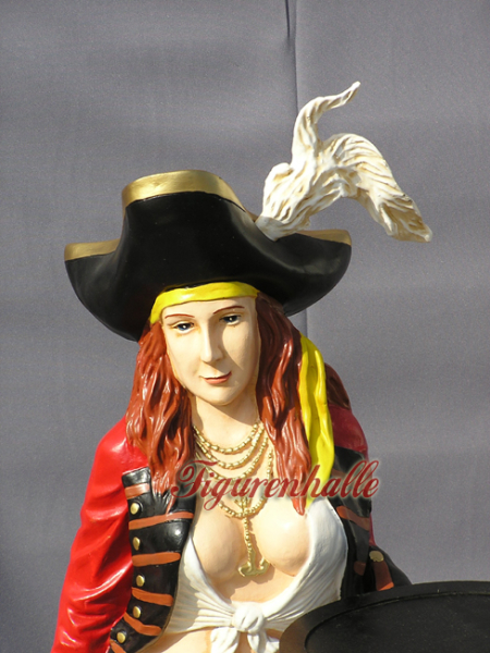 Pirat lebensecht mit Hut