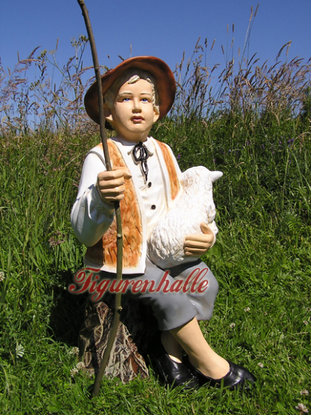 Hirte Figur Alm Deko