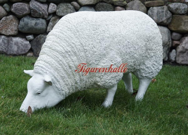 Gartenfigur Schaf groß