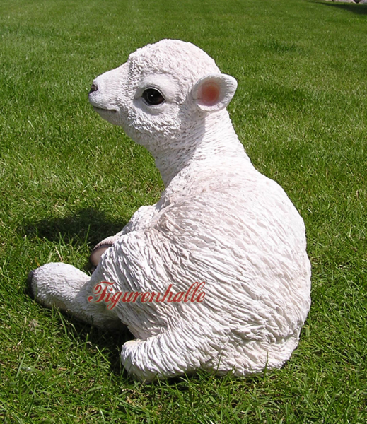 Decorative figurine sheep farm