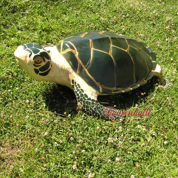 Sea turtle decorative figure