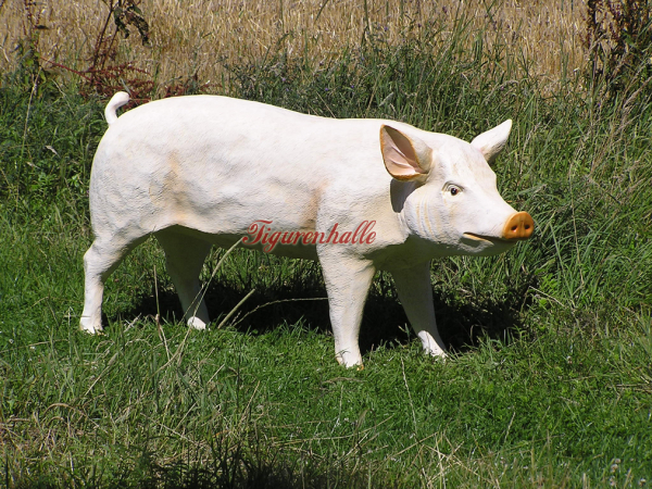 Großes Dekorations Schwein als Figur