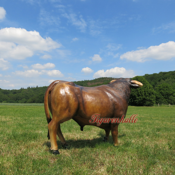 Bulliger Stier als Figur