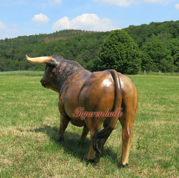 Messe Tierfiguren Stiere