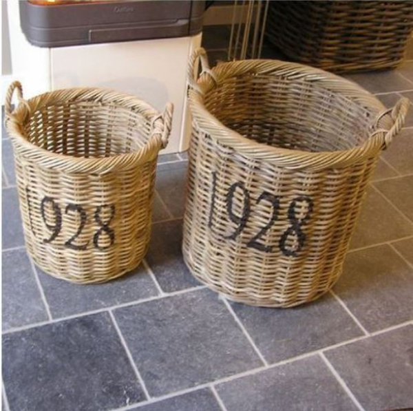 Rattan Korb 1928 Maritim