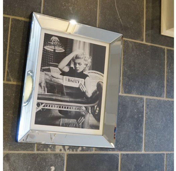 Wandbild schwarz weiß Brigitte Bardot