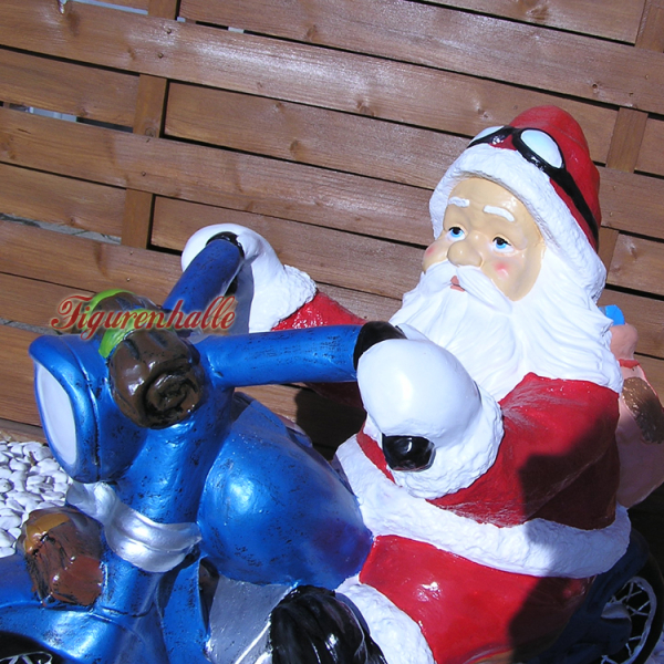 Biker Weihnachtsmann