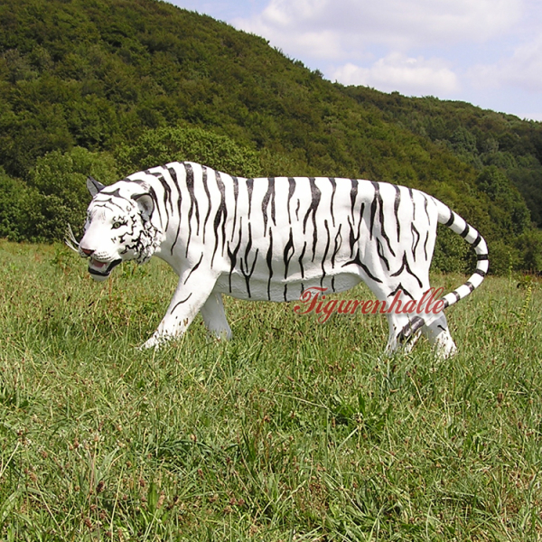 Weißer Tiger Figur