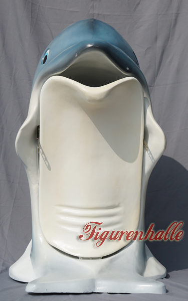 Fischgeschäft Dekoidee Mülltonne