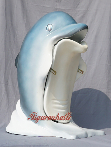 Freizeitpark Mülleimer Fisch