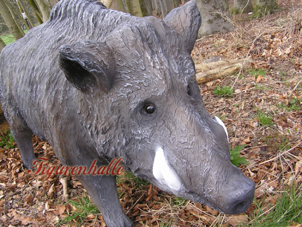 Eber Figur lebensgroß