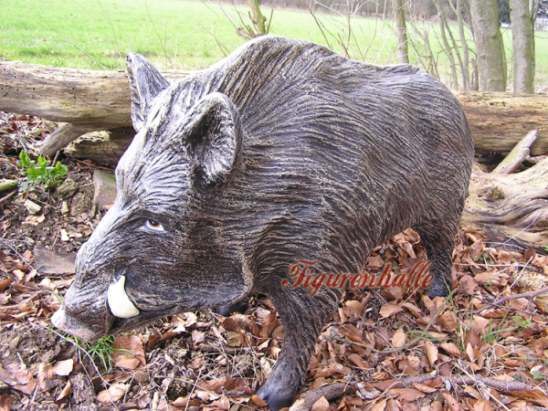 Figur lebensecht Wildschwein Keiler