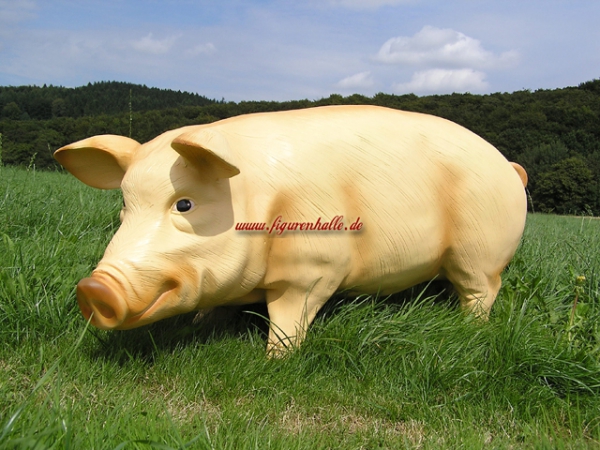 Schwein Werbefigur