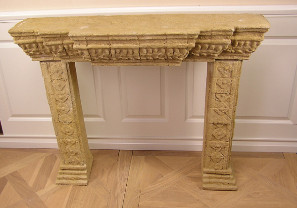 Angkor fireplace surround