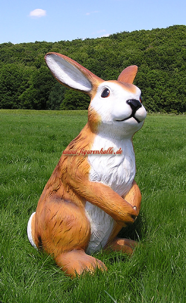 Osterhase Außendekoration
