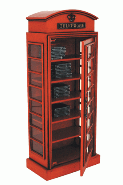 CD Regal Britische Telefonzelle