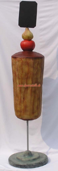 Doner kebab advertising figure