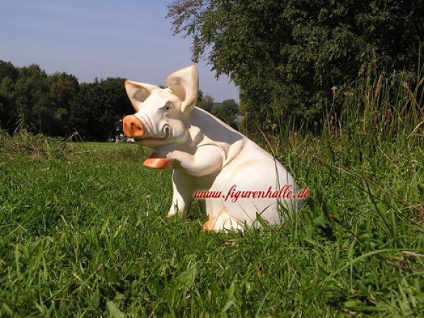 Pig advertising figure