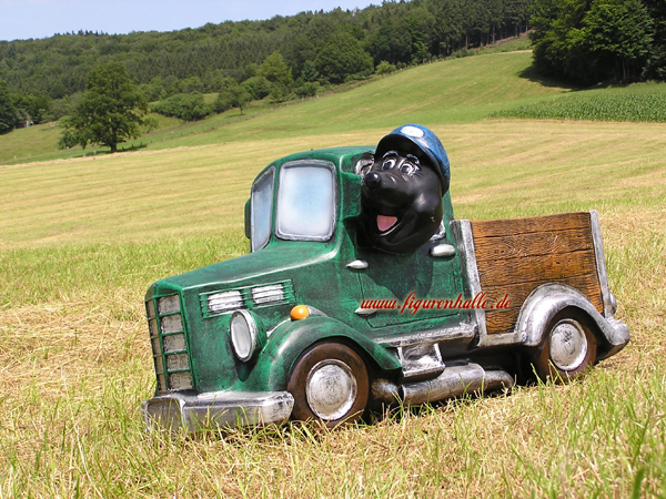 Maulwurf auf LKW