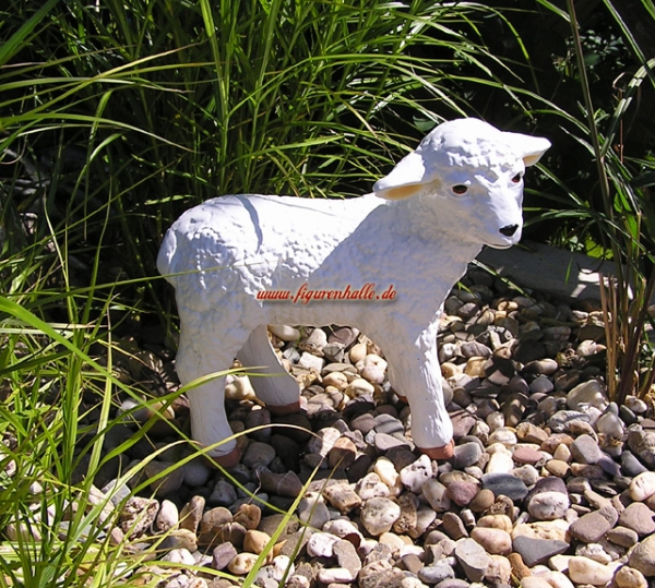 Lamb garden figure