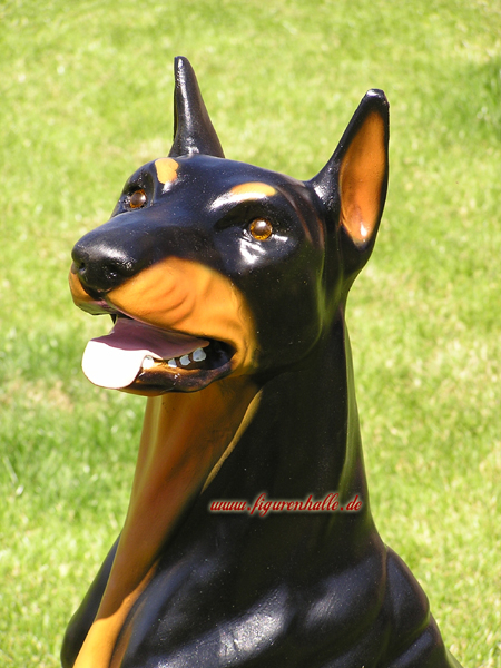 Doberman standup figure