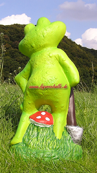 Grüner Gartenfrosch