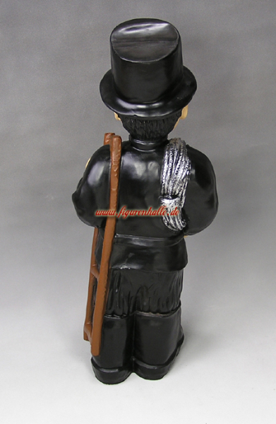 Schornsteinfeger mit Zilinder schwarz