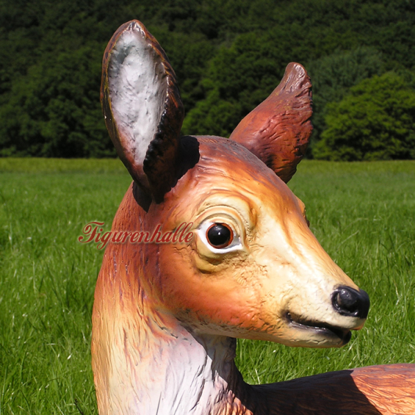 Deer Kid garden figure