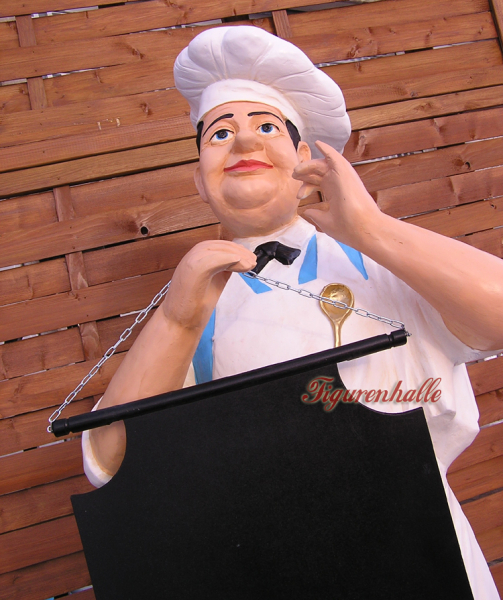 Koch Imbiss Straßenaufsteller Werbung