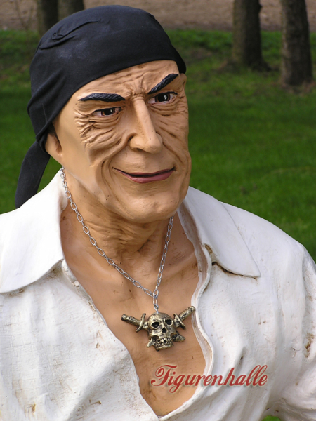 Pirate on a treasure chest