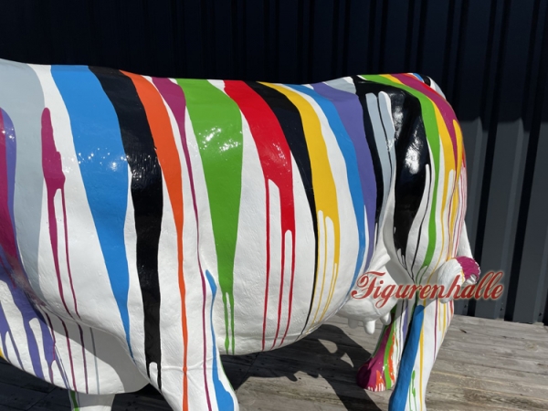 Kuh auffälliger Selfiepartner Figur