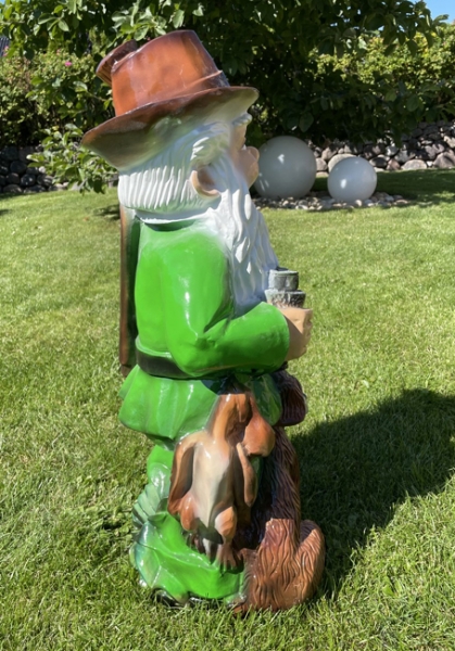Gartenfigur Zwerg Jäger